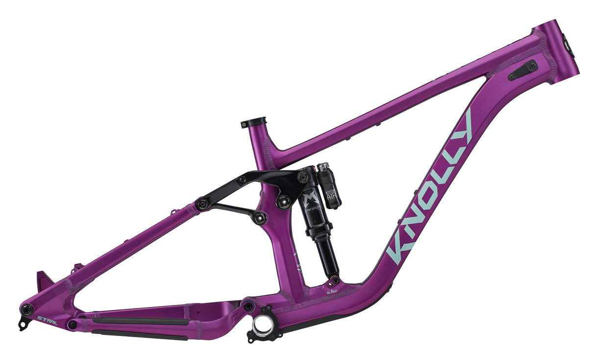 2025 Knolly Warden MX Frameset w/ Fox Float X2 - The Lost Co. - Knolly - 210000008611 - Orange Black Fade - X - Small