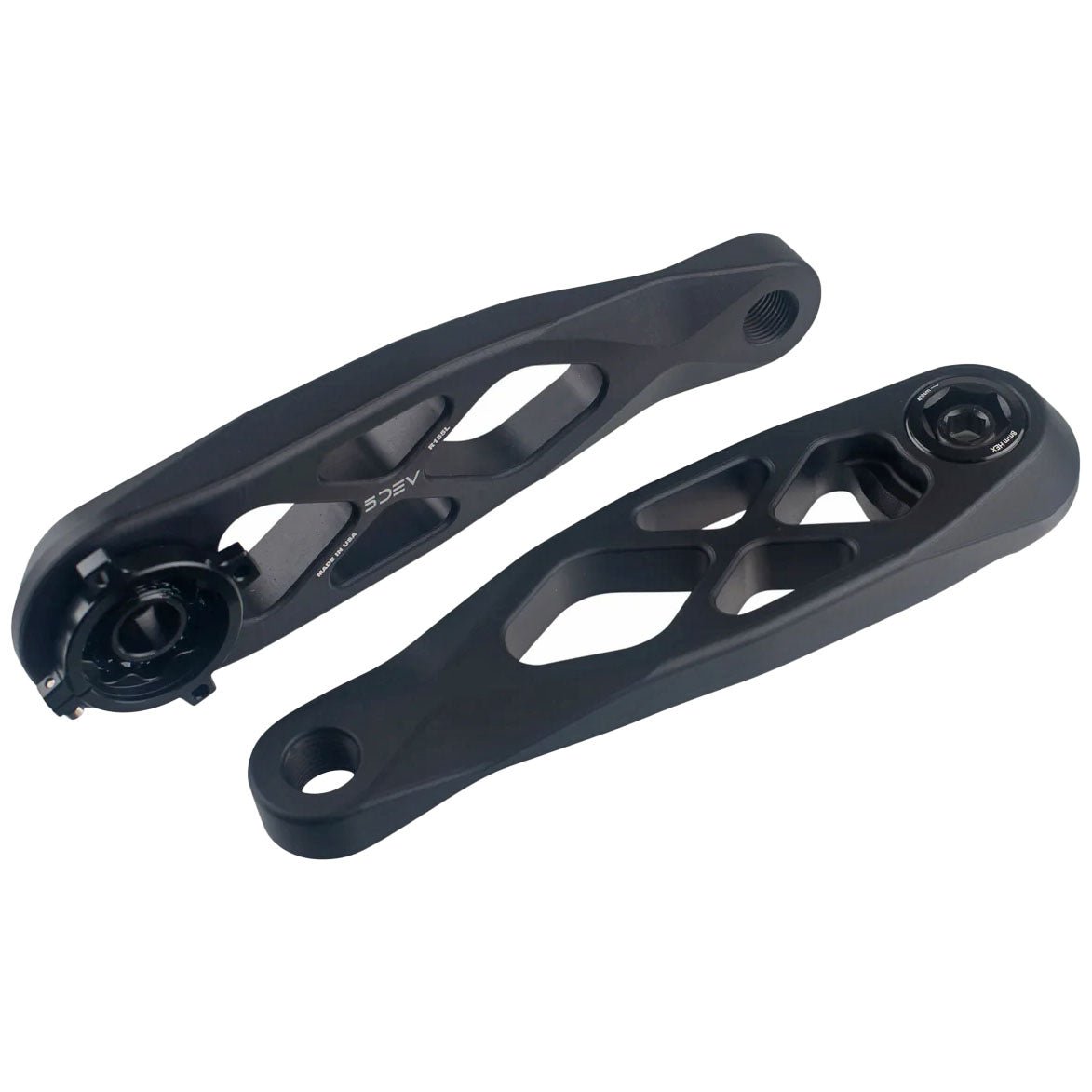 5Dev R - Spec Trail/Enduro Cranks - 165mm - No Spindle - Black - The Lost Co. - 5Dev - R165-01 - 850076919306 -