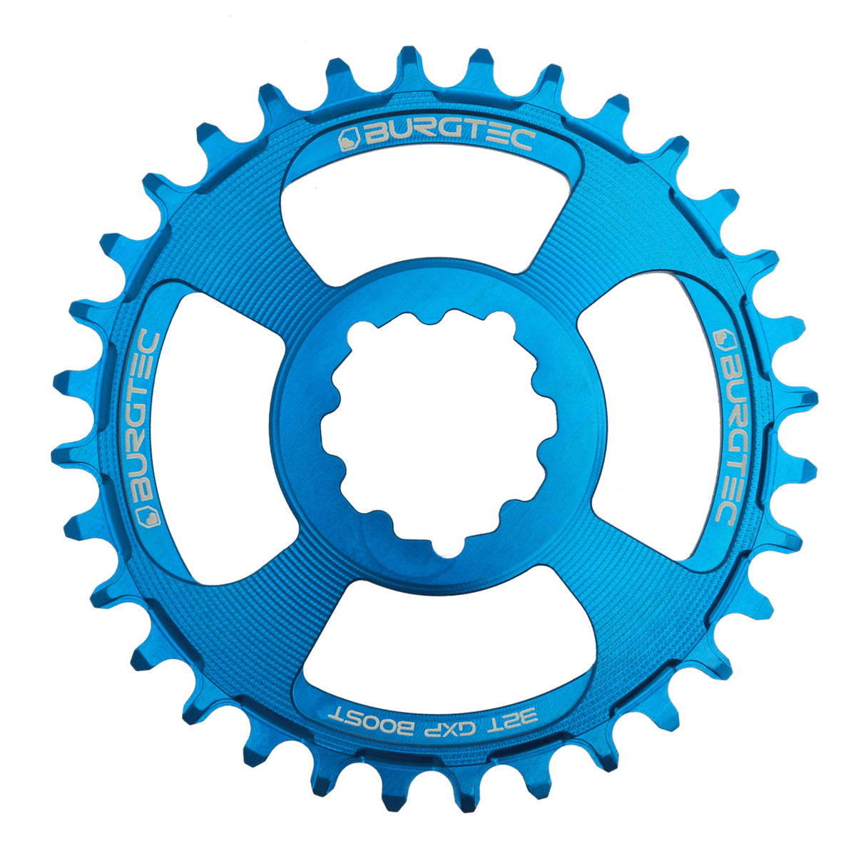 Burgtec GXP Boost 3mm Thick Thin Chainring 30 DeepBlue