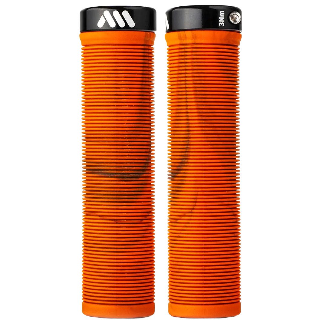 All Mountain Style Barcode Grips - Orange Camo - The Lost Co. - All Mountain Style - AMSGP4ORCM - 8437023467886 -