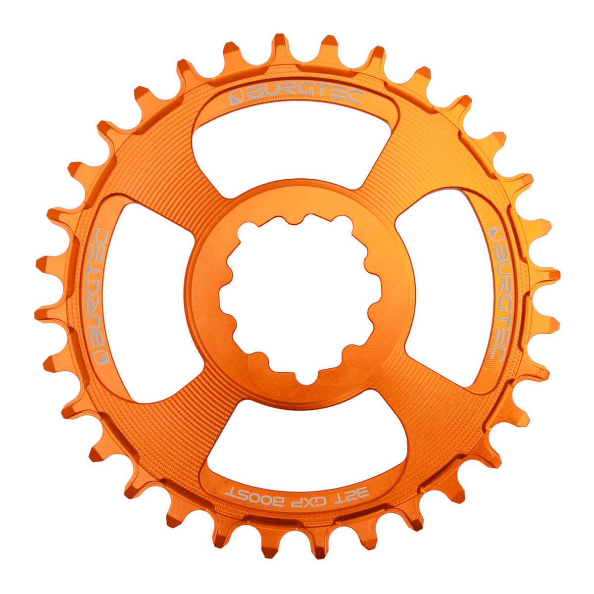 Burgtec GXP Boost 3mm Thick Thin Chainring 32T Iron Bro