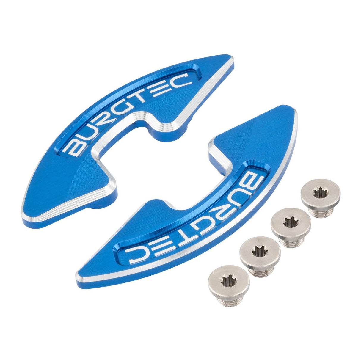 Burgtec Chainring Bash Guard - Double - Deep Blue - The Lost Co. - Burgtec - 13803 - 724901937561 -