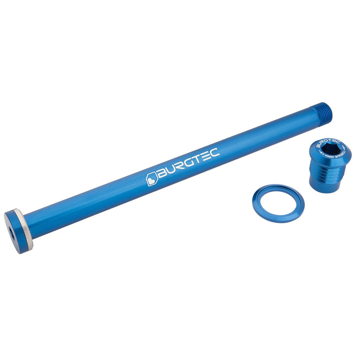 Burgtec Giant 183.5mm Rear Axle - Deep Blue - The Lost Co. - Burgtec - 14753 - 724901938148 -