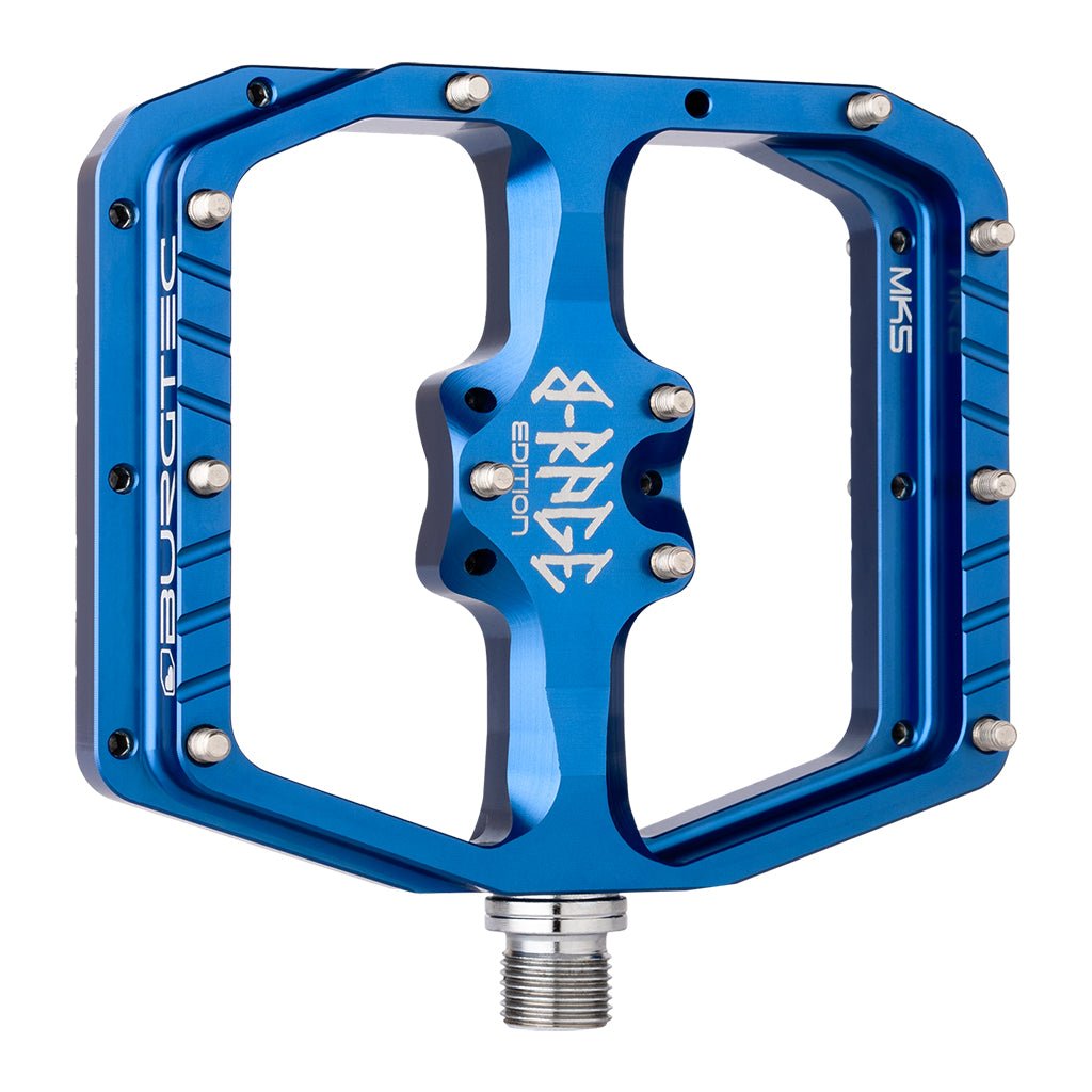 Burgtec Penthouse Flat MK5 B - Rage Edition Pedals - Deep Blue - The Lost Co. - Burgtec - 1703 - 724901934621 -