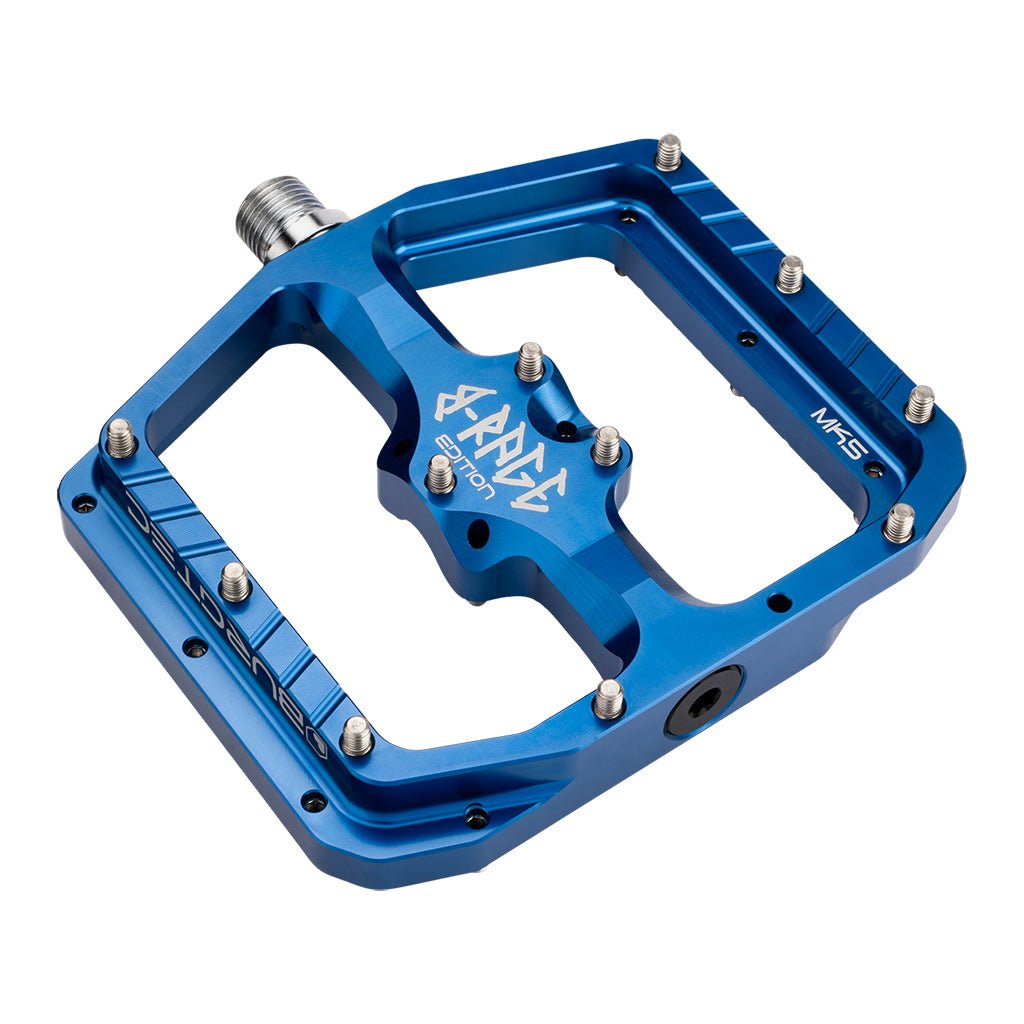 Burgtec Penthouse Flat MK5 B - Rage Edition Pedals - Deep Blue - The Lost Co. - Burgtec - 1703 - 724901934621 -