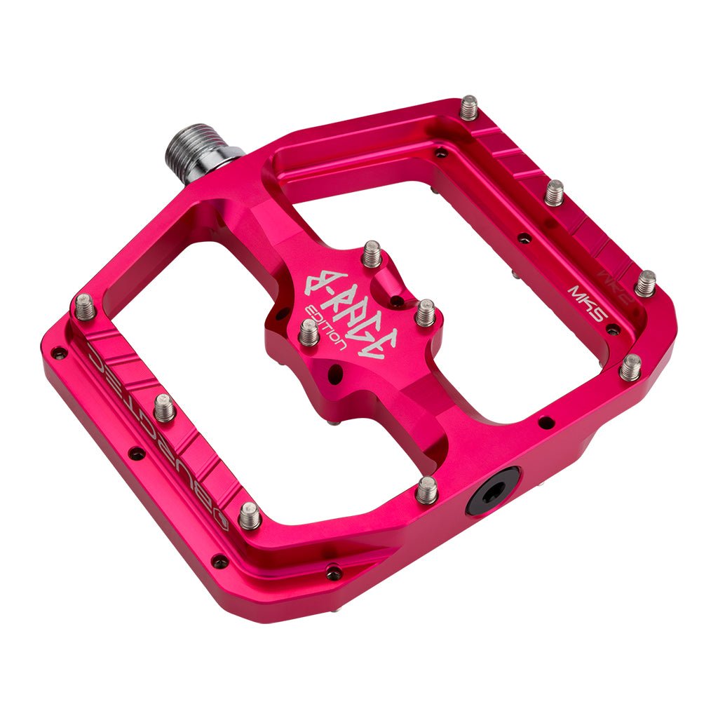 Burgtec Penthouse Flat MK5 B - Rage Edition Pedals - Pink - The Lost Co. - Burgtec - 1709 - 724901934683 -