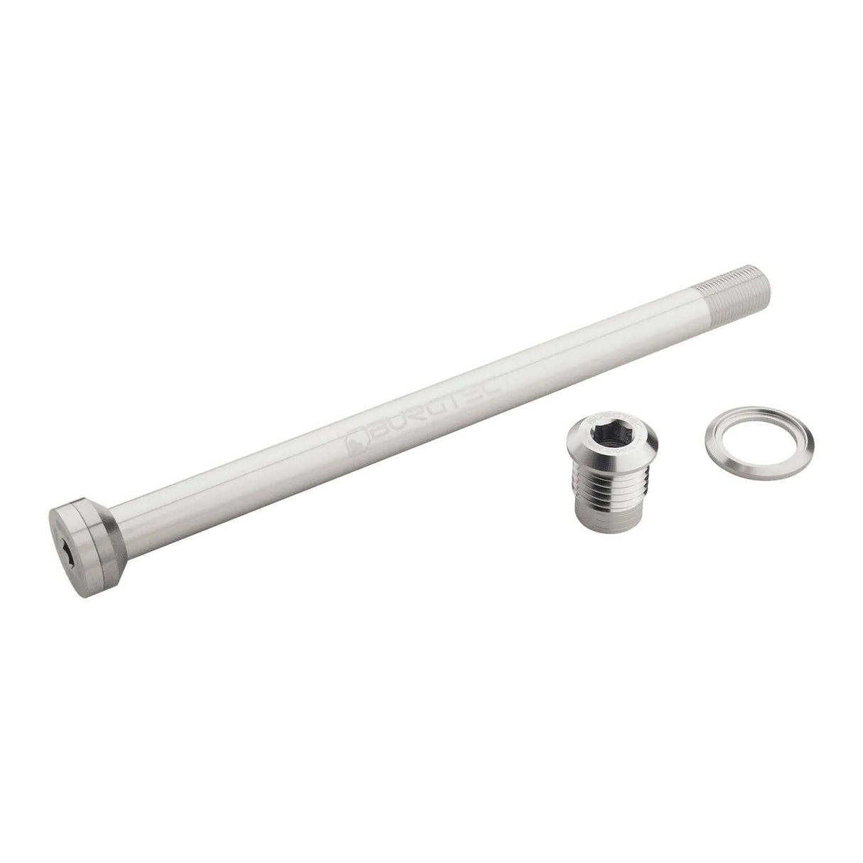 Burgtec Propain 175mm Rear Axle - Rhodium Silver - The Lost Co. - Burgtec - 12517 - 724901936458 -