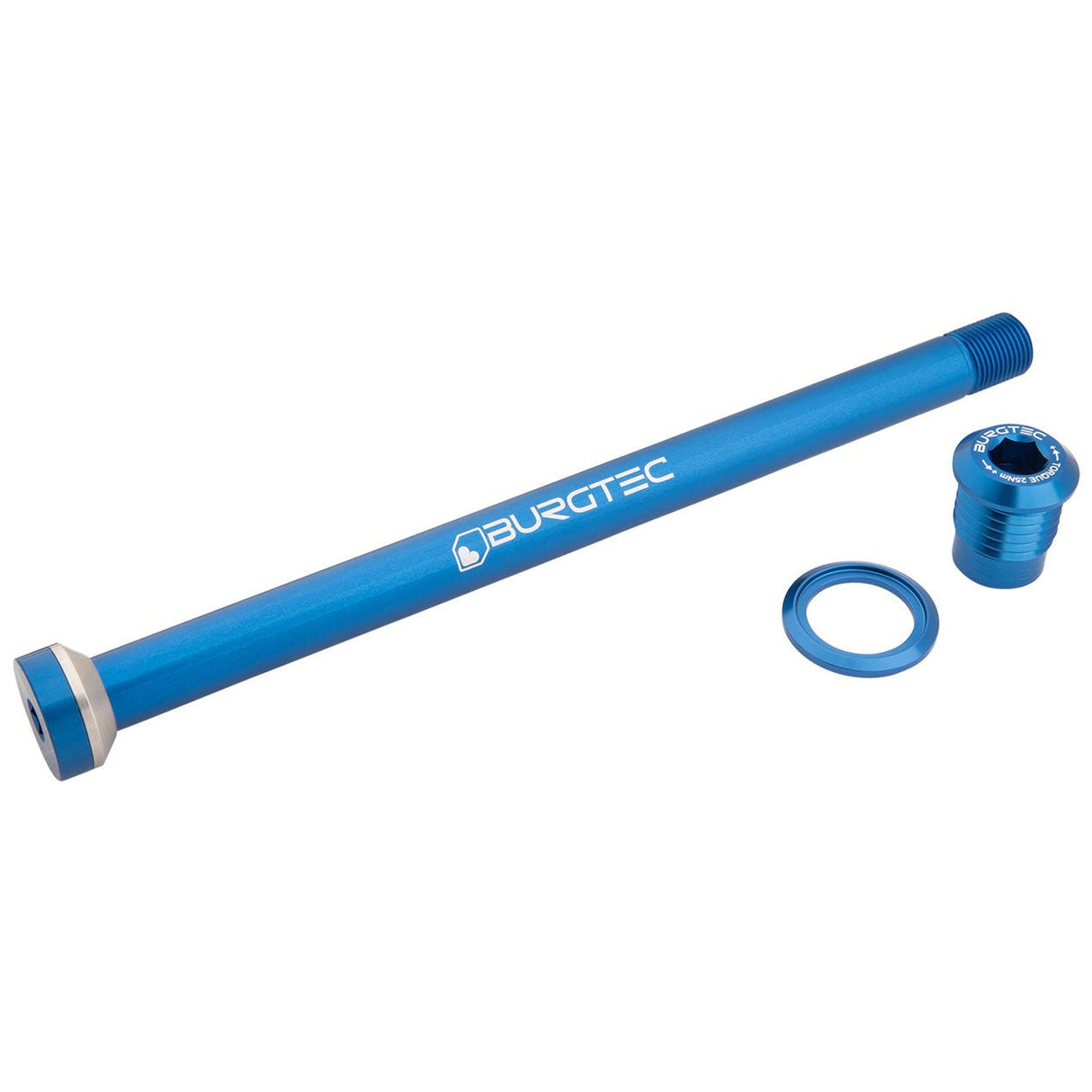 Burgtec Rear Axle - Amflow 174mm - Deep Blue - The Lost Co. - Burgtec - 15053 - 724901938322 -