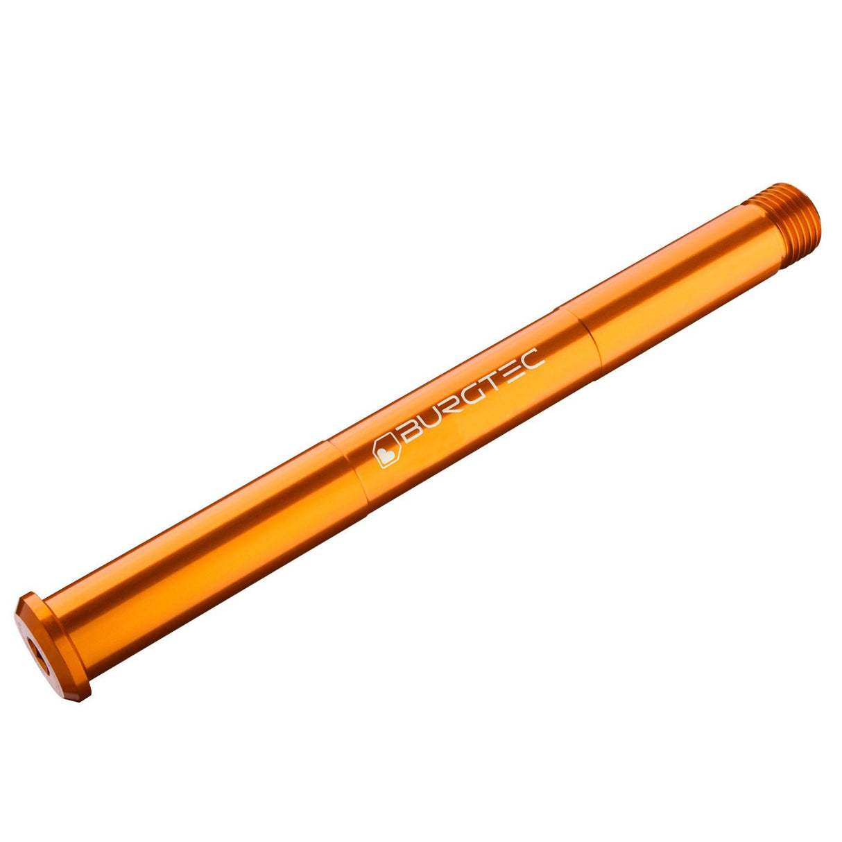 Burgtec RockShox Axle - 15x110mm - Iron Bro Orange - The Lost Co. - Burgtec - 9436 - 712885686520 -