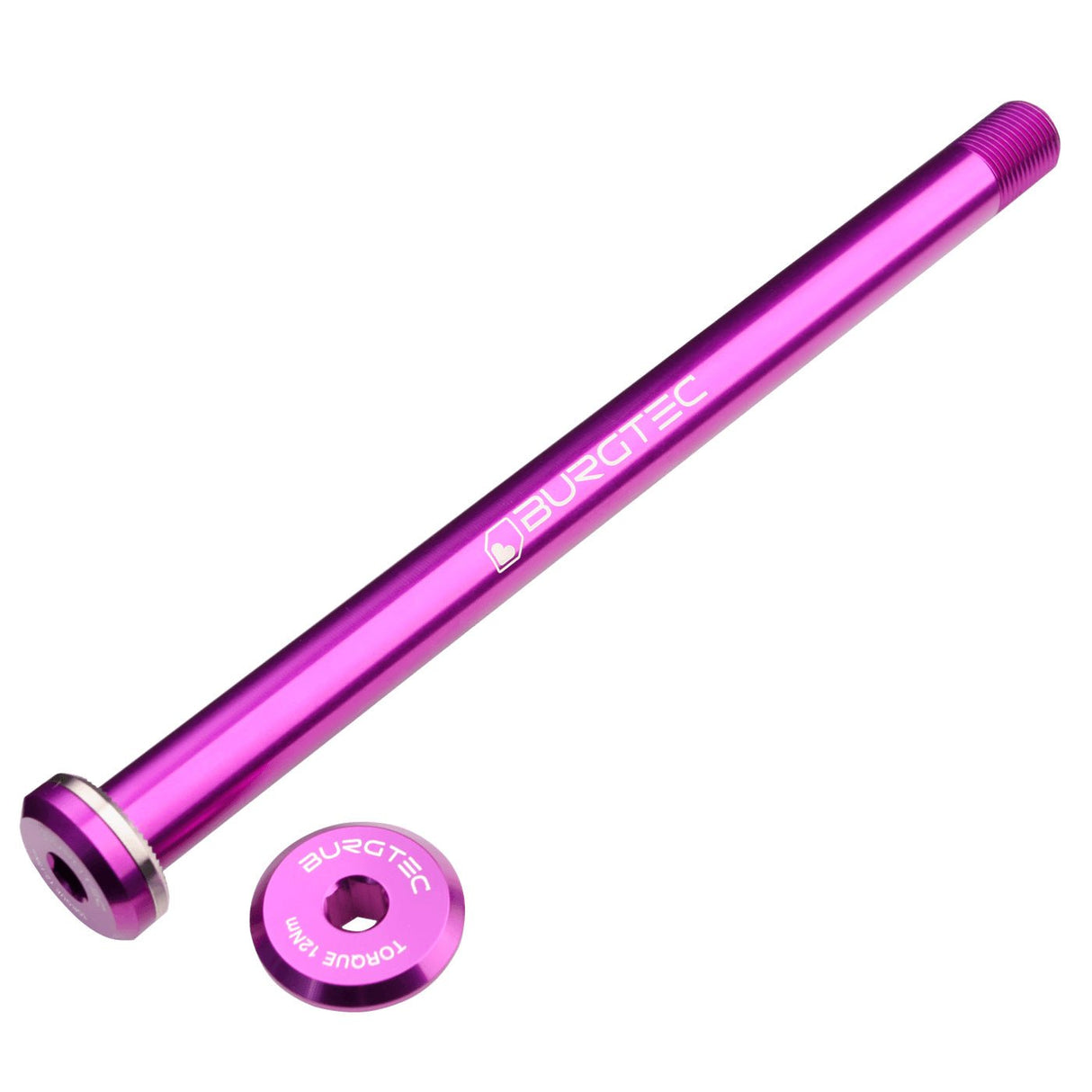 Burgtec Santa Cruz Rear Axle 12x168.5mm Purple Rain - The Lost Co. - Burgtec - 9454 - 712885686582 -