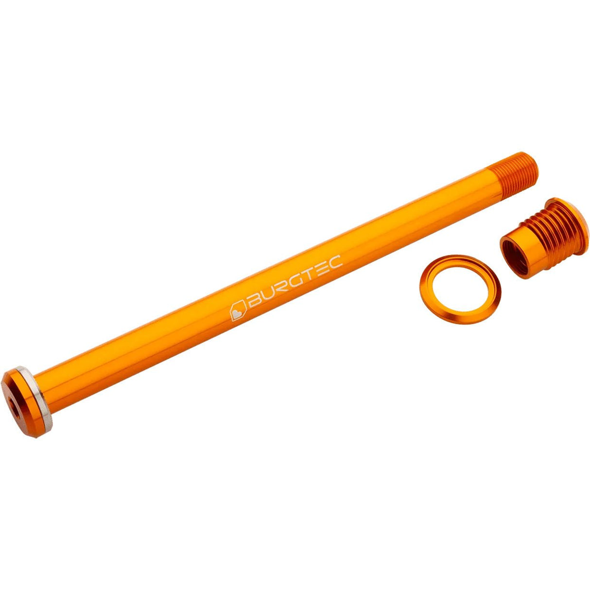 Burgtec Santa Cruz Rear Axle 12x173.7mm - Iron Bro Orange - The Lost Co. - Burgtec - 9486 - 712885688098 -