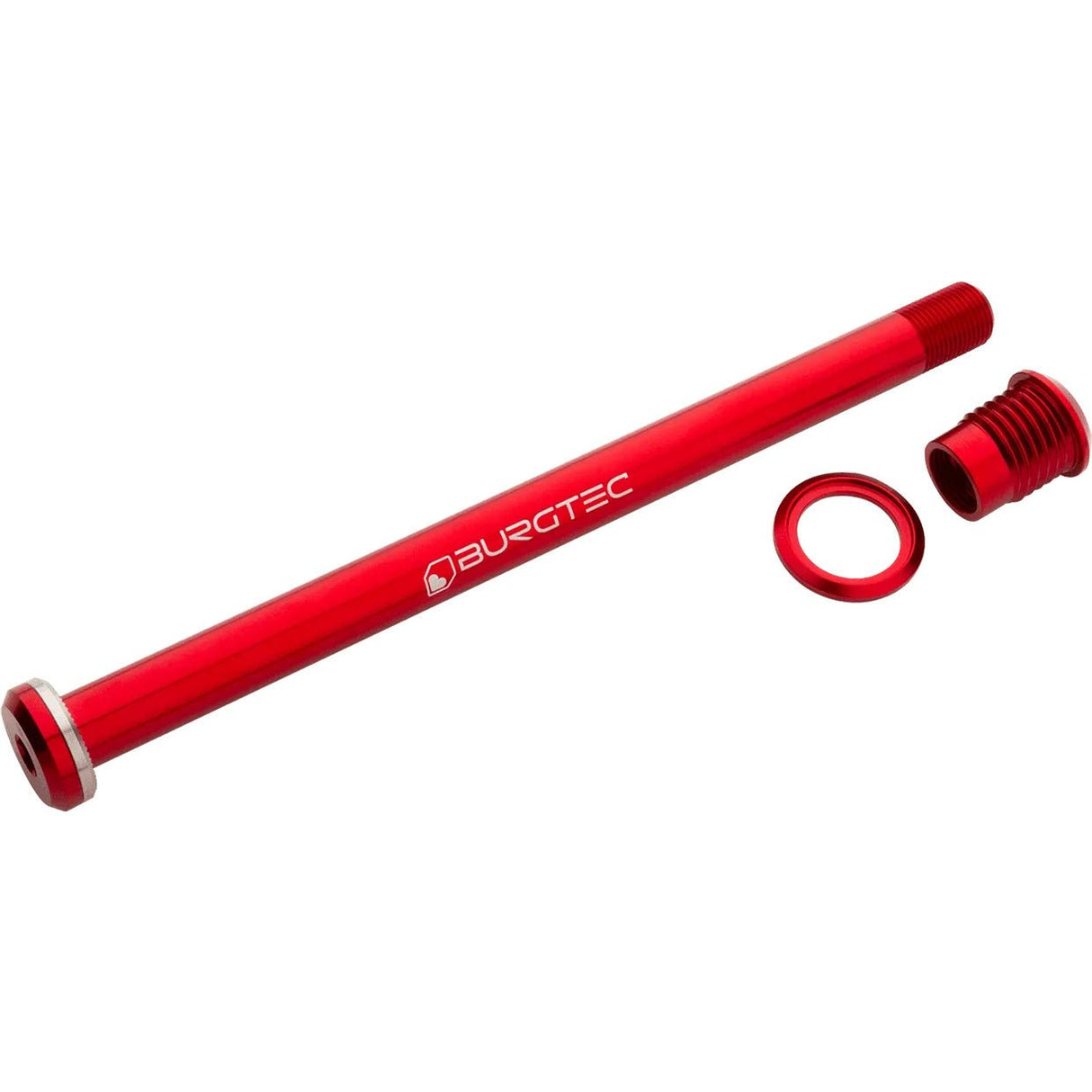 Burgtec Santa Cruz Rear Axle 12x173.7mm - Race Red - The Lost Co. - Burgtec - 9482 - 712885688050 -