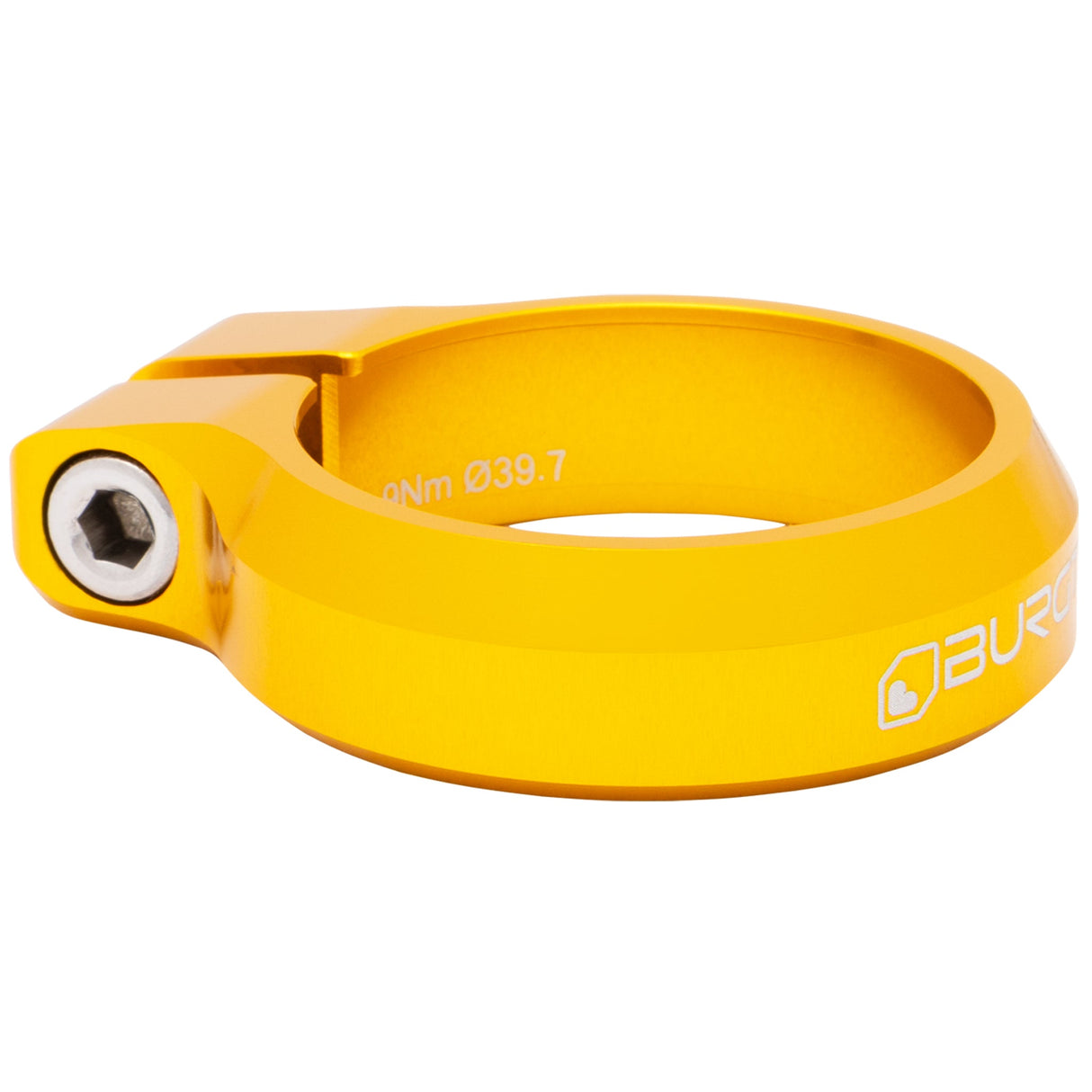Burgtec Seat Clamp - 39.7mm - Burgtec Bullion Gold - The Lost Co. - Burgtec - 10578 - 724901933303 -