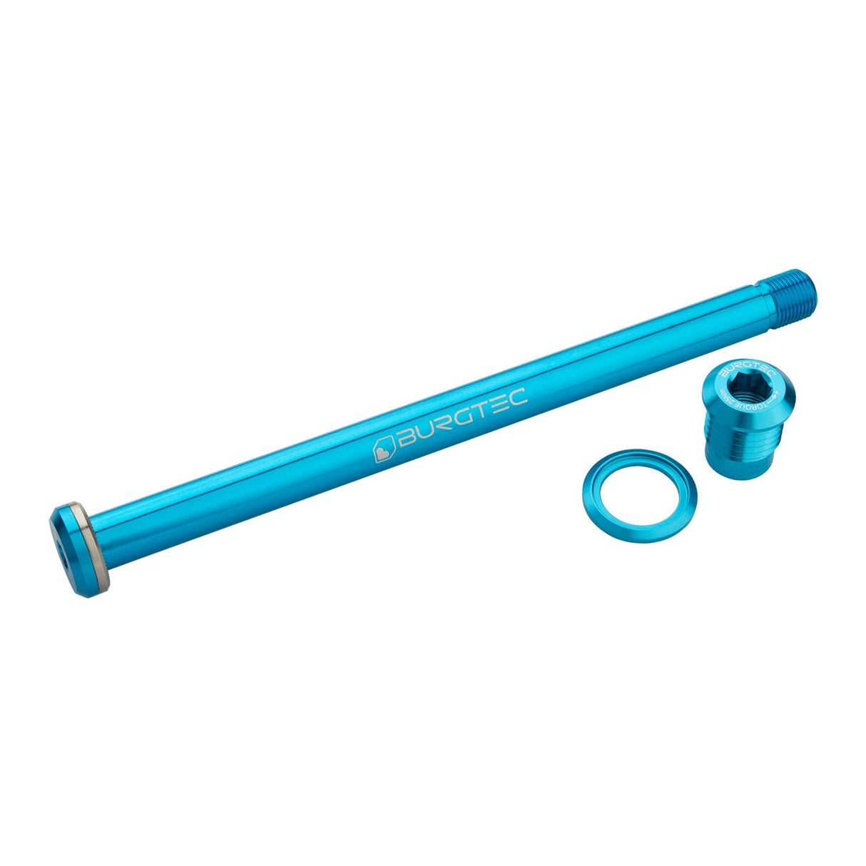 Burgtec Yeti Boost Rear Axle 12x174mm - Colorado Blue - The Lost Co. - Burgtec - 10280 - 764283662866 -