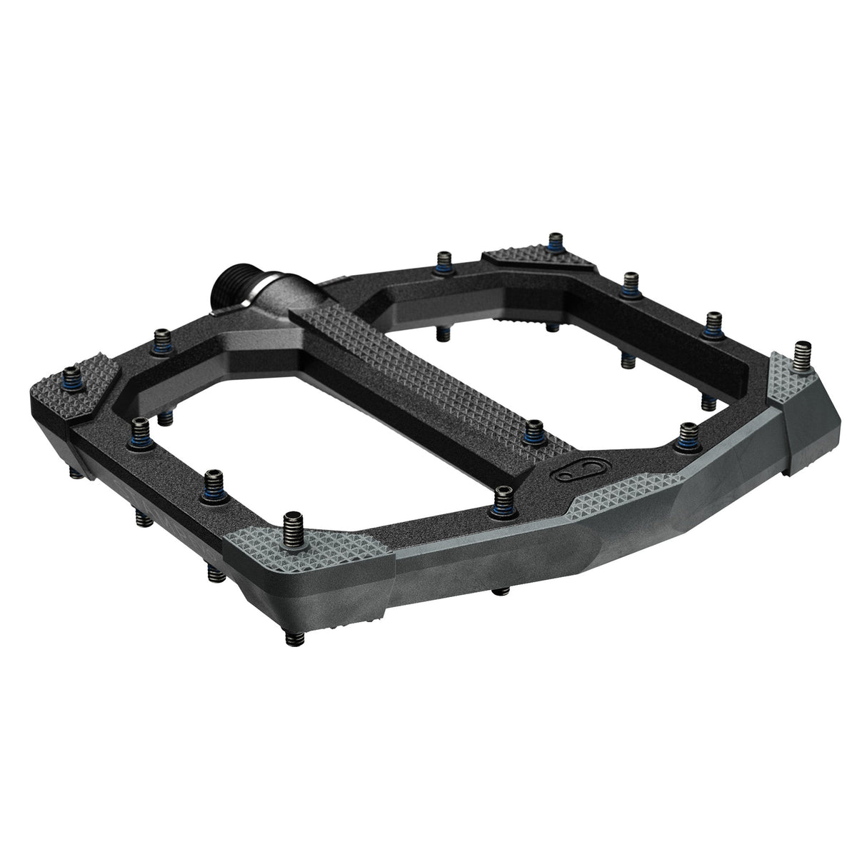 Crankbrothers Stamp Evo Large Platform Pedals Black - The Lost Co. - Crank Brothers - 17225 - 641300172259 -