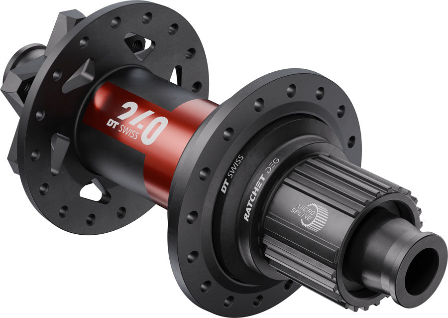 DT Swiss 240 DEG Rear Hub - 12x148mm - 6-Bolt - Micro Spline - 28H - DEG 90 DF - The Lost Co. - DT Swiss - H240TDD2R28SA8189S - 7613052511467 -