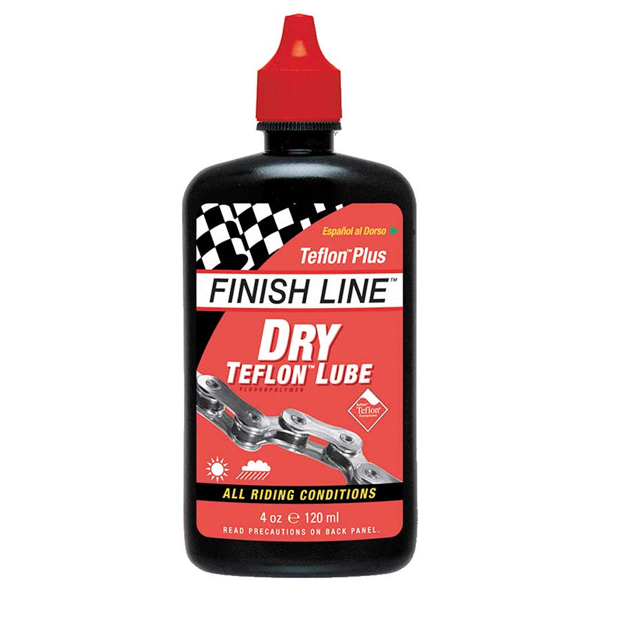 Finish Line Dry Chain Lube - 4oz Drip Bottle - The Lost Co. - Finish Line - T00040101 - 036121102002 - -