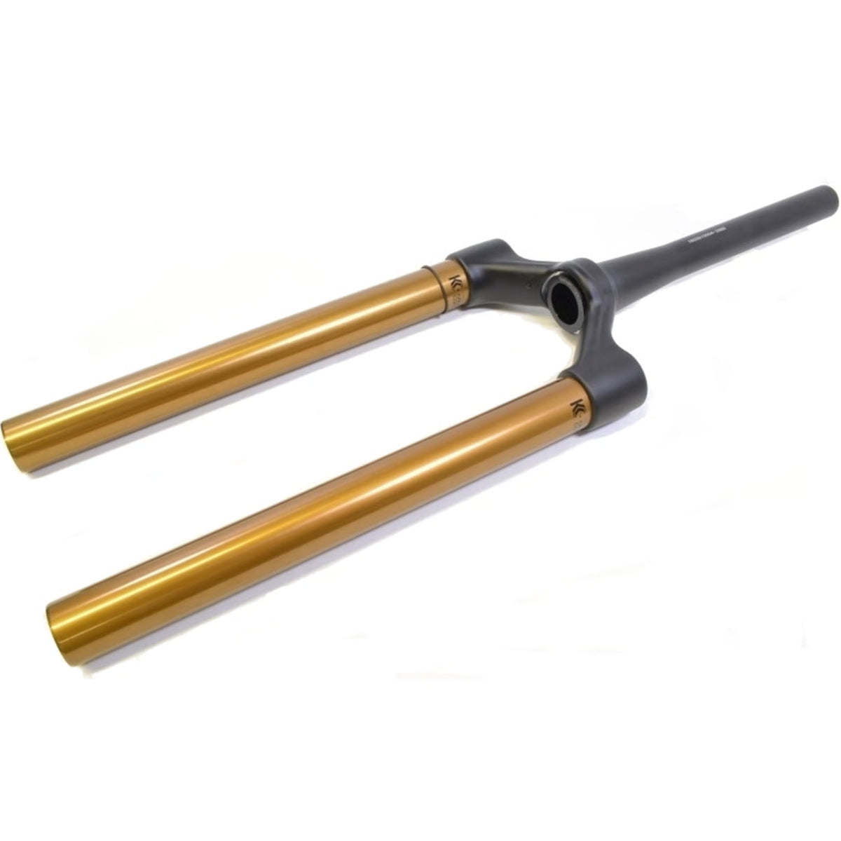 2018-2020 Fox 36 Factory Fork CSU Assembly - Kashima Stanchions - 27.5" 180mm Max Travel - 29" 160mm Max Travel - 15x110 Boost - Matte Black Crown - 1.5" Tapered Steerer Tube - 37mm Offset