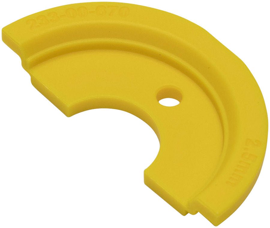Fox 2026 FLOAT X2 Travel Spacer - 2.5mm - Yellow - The Lost Co. - FOX - 233-00-670 - -