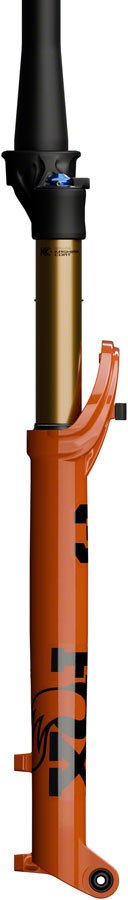 Fox 34 SL Factory Fork - 29" - 120mm - 15x110 - Kabolt SL - 44mm Offset - GRIP SL w/ Push - Lock - Shiny Orange - The Lost Co. - Fox Racing Shox - 910 - 21 - 366 - 821973504179 -
