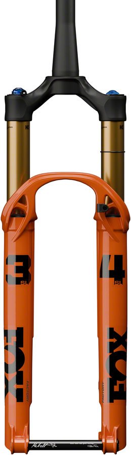 Fox 34 SL Factory Fork - 29" - 120mm - 15x110 - Kabolt SL - 44mm Offset - GRIP SL w/ Push - Lock - Shiny Orange - The Lost Co. - Fox Racing Shox - 910 - 21 - 366 - 821973504179 -