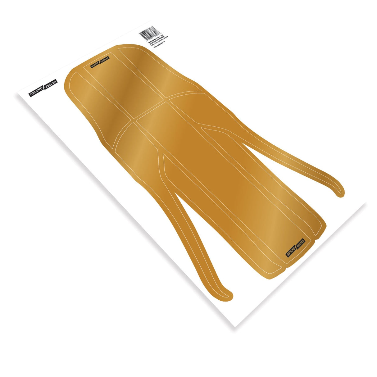 Metallic Fox 36/38 Long Bolt-On Fender Decal Kit