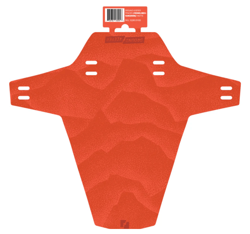 Ground Keeper Ridgelines Fender - Tangerine - Matte - The Lost Co. - Ground Keeper Fenders - SQ9810406 - 760762182948 -