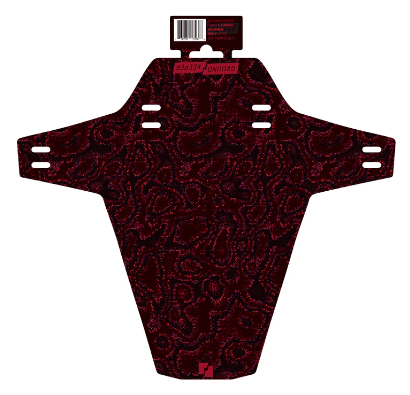 Ground Keeper Snake Charmer Fender - Red - Matte - The Lost Co. - Ground Keeper Fenders - SQ9811413 - 760762185666 -