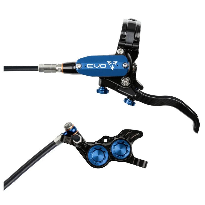 Hope Tech 4 Evo GR4 - Left/Front - Black/Blue - The Lost Co. - Hope - B - HT3404 - B - HT3404 -