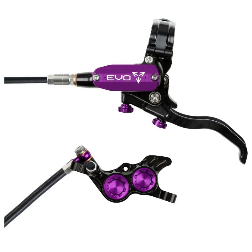 Hope Tech 4 Evo GR4 - Right/Rear - Black/Purple - The Lost Co. - Hope - B - HT3426 - B - HT3426 -
