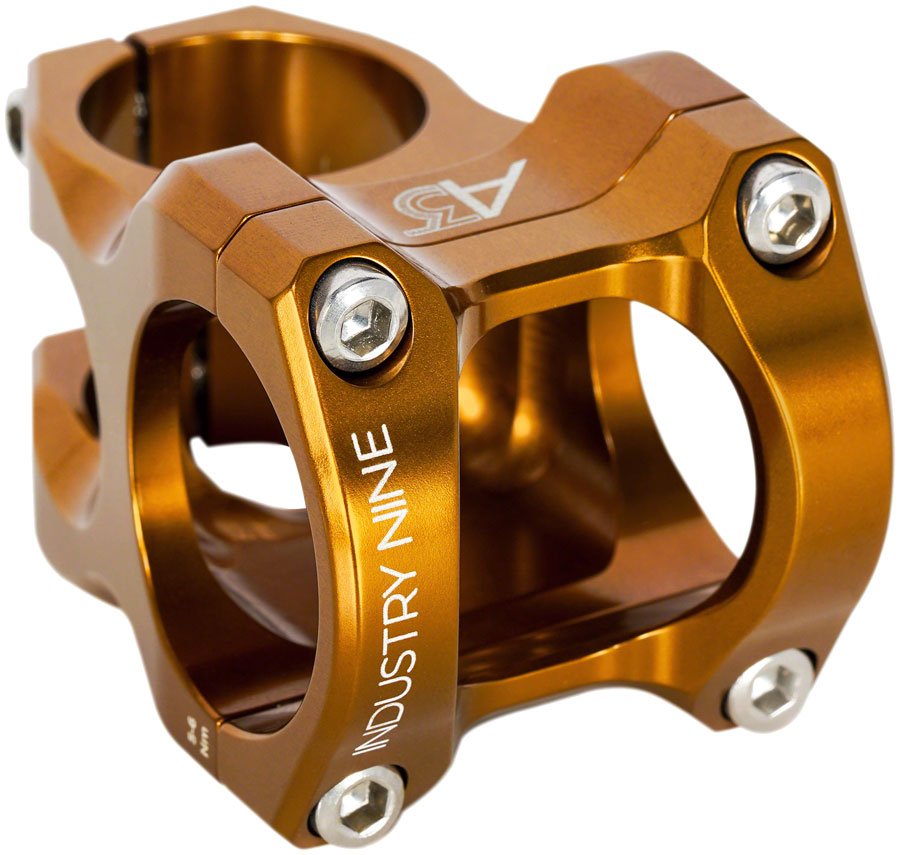 Industry Nine A318 Stem - 50mm Length - 31.8mm Clamp - Bronze - The Lost Co. - Industry Nine - SA318ZZ50 - 197769534928 -
