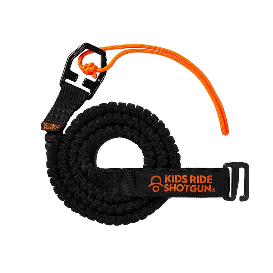Kids Ride Shotgun Quick Fit MTB Tow Rope - Black - The Lost Co. - Kids Ride Shotgun - KRS - TOW - QRPBL - 01 - 9421036071856 -
