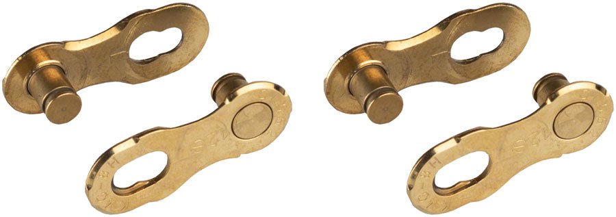 KMC MissingLink - 12 Connector - 12 - Speed Ti Gold 2 Pairs/Card - The Lost Co. - KMC - ML01223 - 766759001223 -