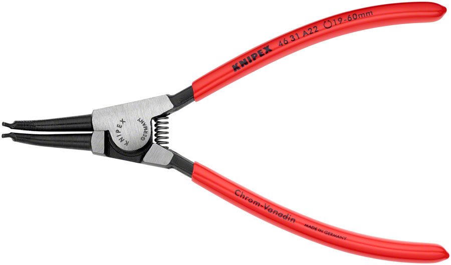 Knipex External 45deg Angle Snap Ring Pliers - 7 1/4" - The Lost Co. - Knipex - 46 31 A22 SBA - 843221008765 -