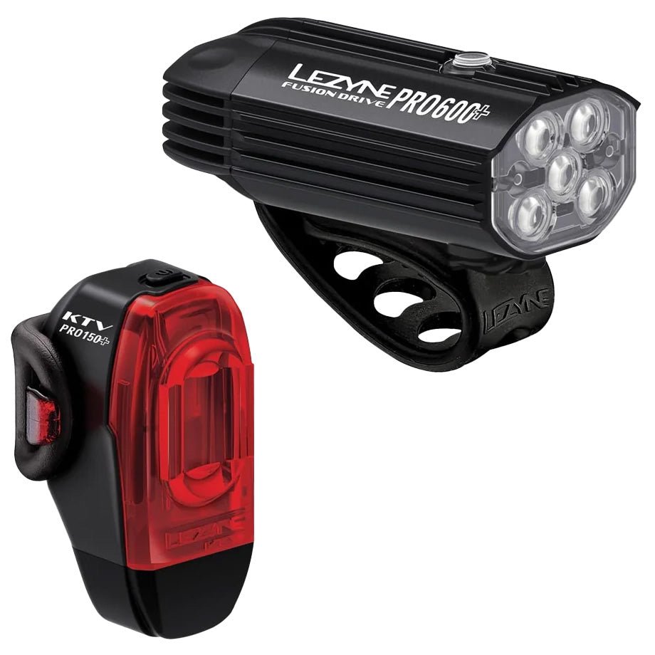 Lezyne Fusion Drive Pro 600+ / KTV Drive Pro+ Light Pair - The Lost Co. - Lezyne - 1-LED-39P-V137 - 4710582552106 -