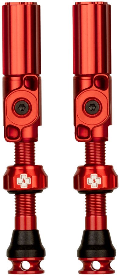 Muc - Off Big Bore Hyrid Tubeless Valve Stems - Medium 35mm - Red - The Lost Co. - Muc - Off - 21148 - 5037835220162 -