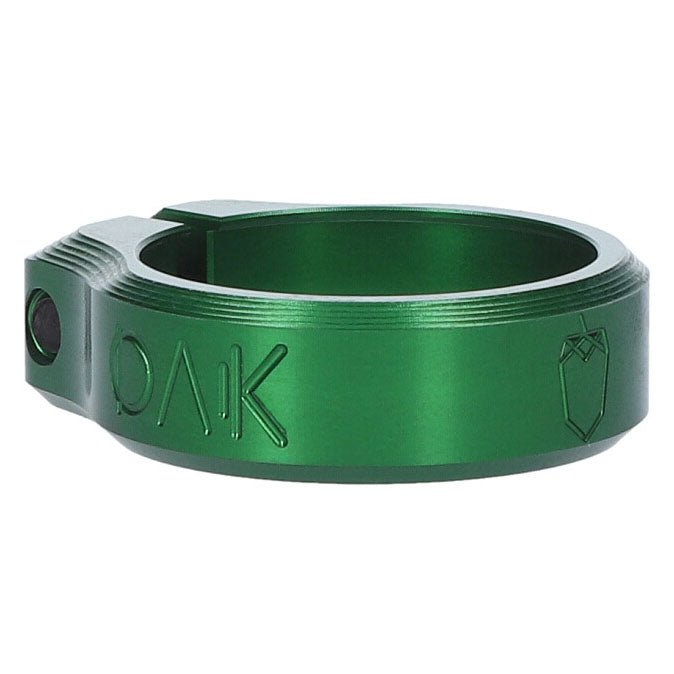 OAK Components Orbit Seatpost Clamp - 38.5mm Inner Diameter - Green - The Lost Co. - OAK Components - 11 - 000 - A01 - E07 - 4262418011047 -