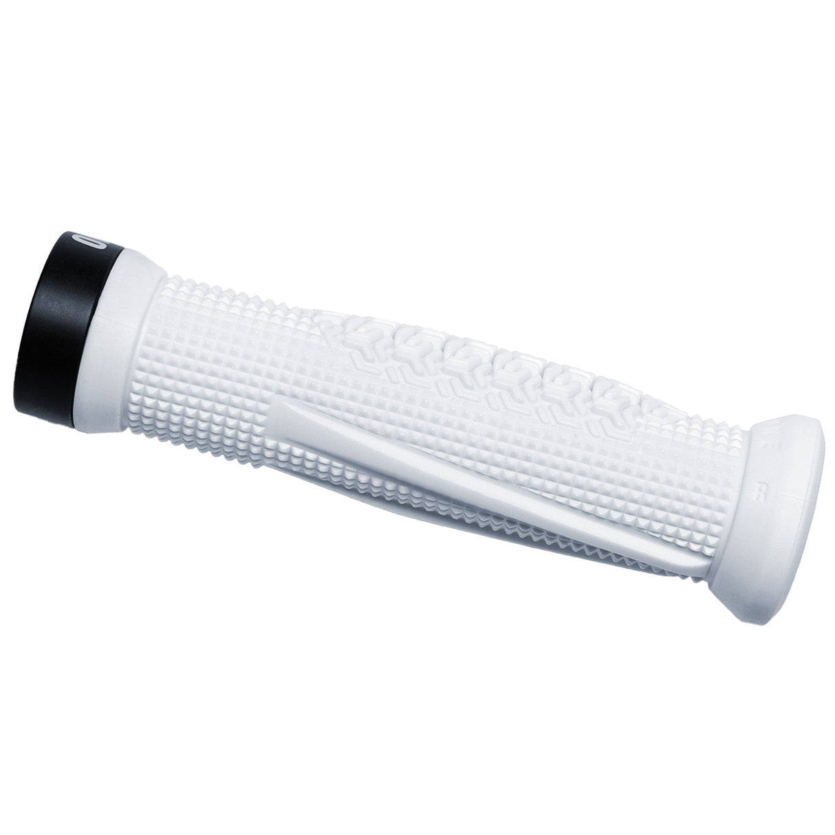 OneUp Components Jackson Goldstone Lock - On Grips - White - The Lost Co. - OneUp Components - 1C1079WHT - 628219407849 -