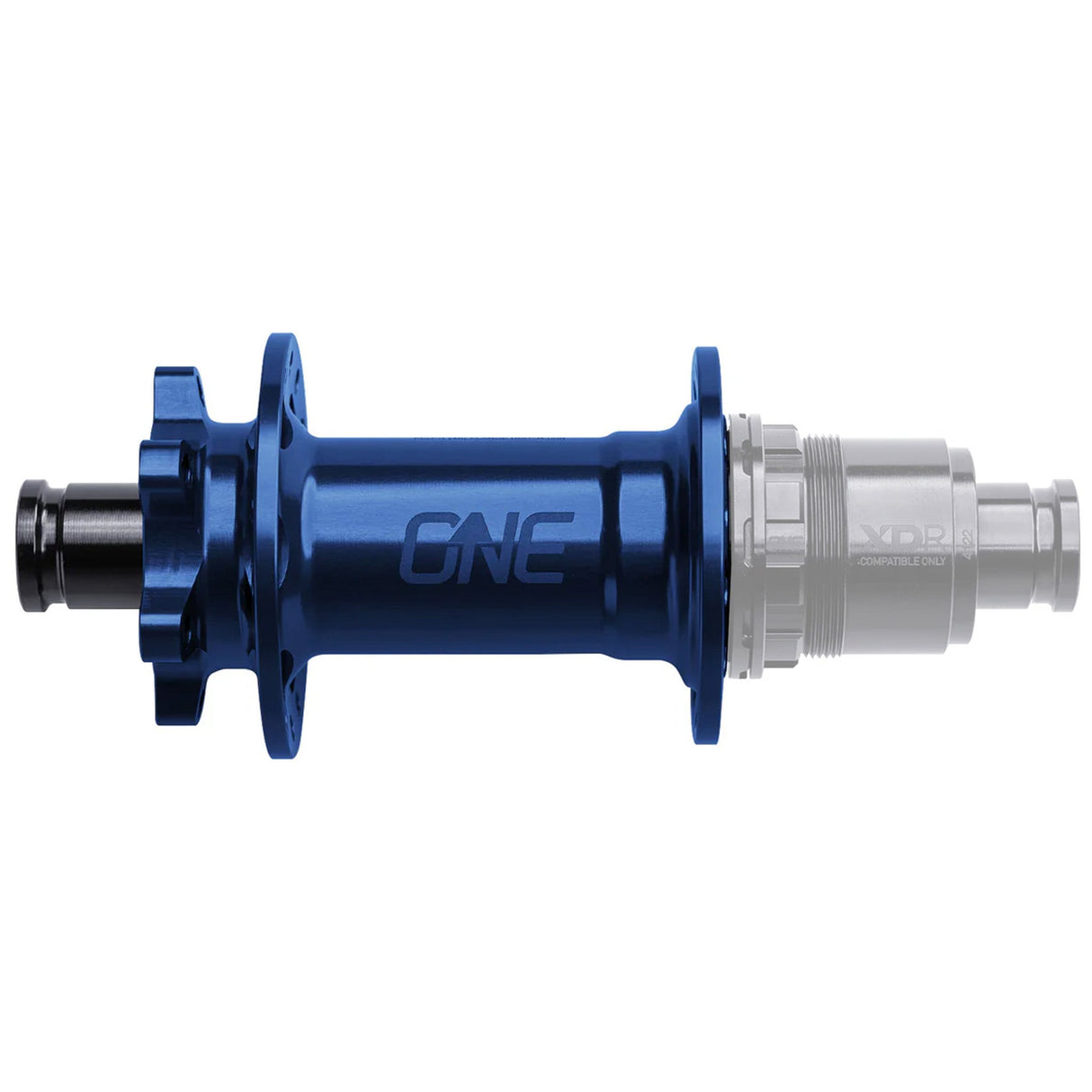 OneUp Components Rear Hub - 12x148mm - 28h - 6-Bolt - Dark Blue - No Freehub - The Lost Co. - OneUp Components - 1C0743DBL - 628219407115 -