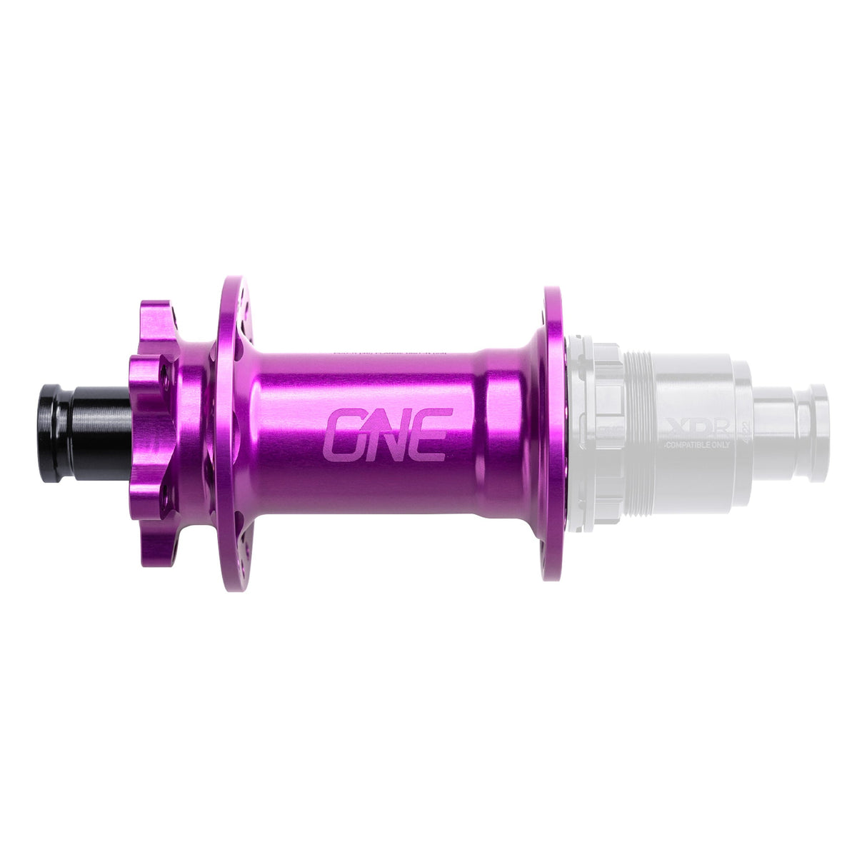OneUp Components Rear Hub - 12x148mm - 6 - Bolt - 28h - Purple (No Freehub) - The Lost Co. - OneUp Components - 1C0743PUR - 628219406972 -