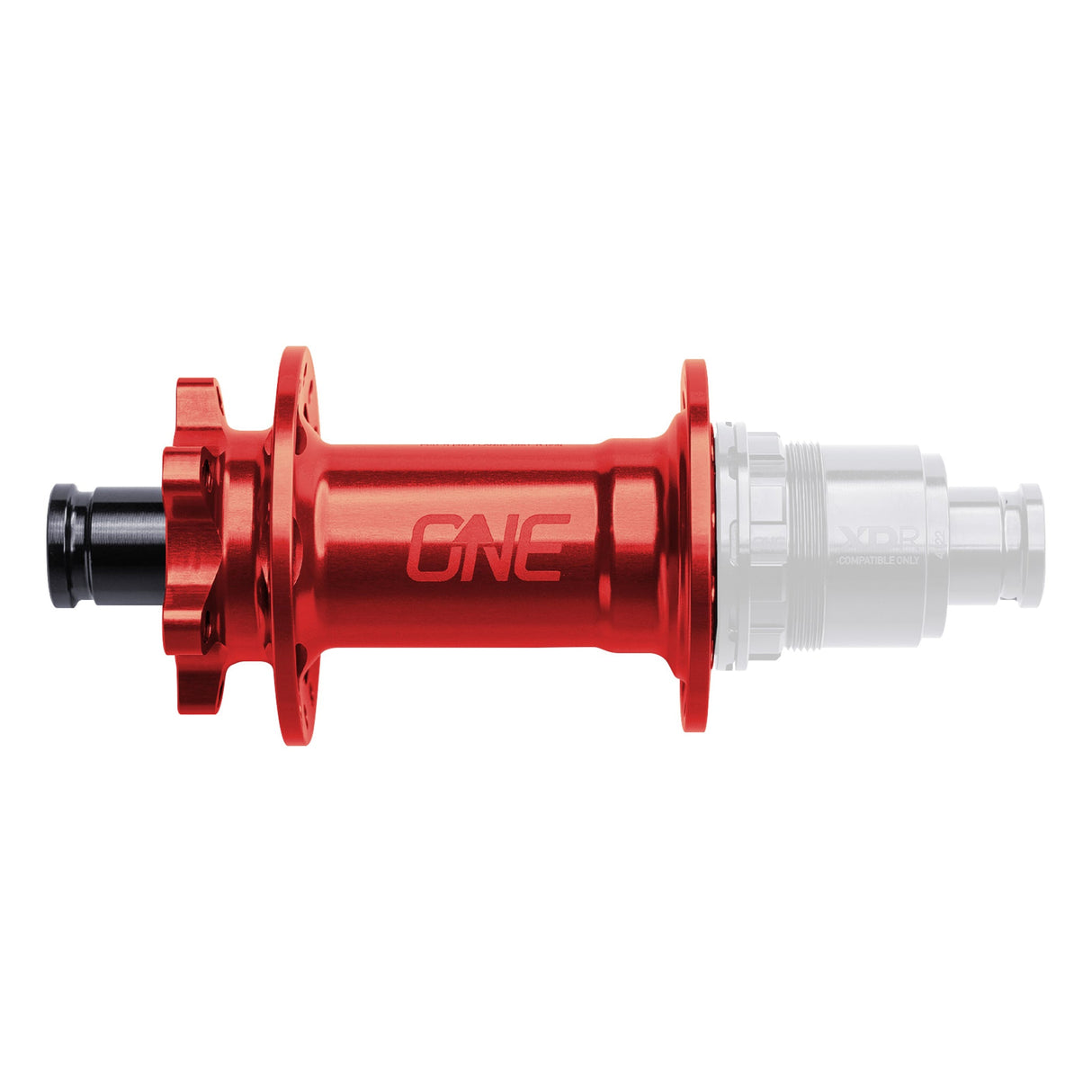 OneUp Components Rear Hub - 12x148mm - 6 - Bolt - 32h - Red (No Freehub) - The Lost Co. - OneUp Components - 1C0741RED - 628219406842 -