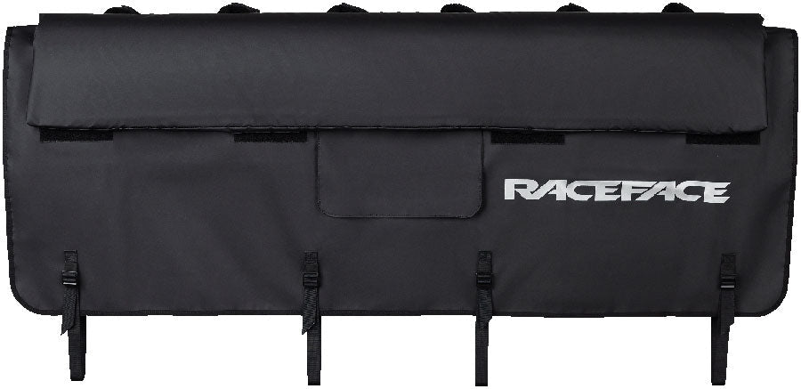 Race Face Stash Tailgate Pad - Black Full - The Lost Co. - Race Face - 2440-900 - 821973525037 -