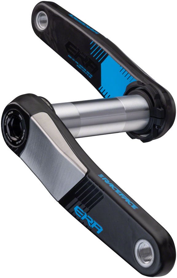 RaceFace ERA Carbon Crankset - 165mm Length - CINCH Interface - 136mm Spindle - Blue - The Lost Co. - Race Face - CK23ERA136ARM165P801 - 821973462240 -