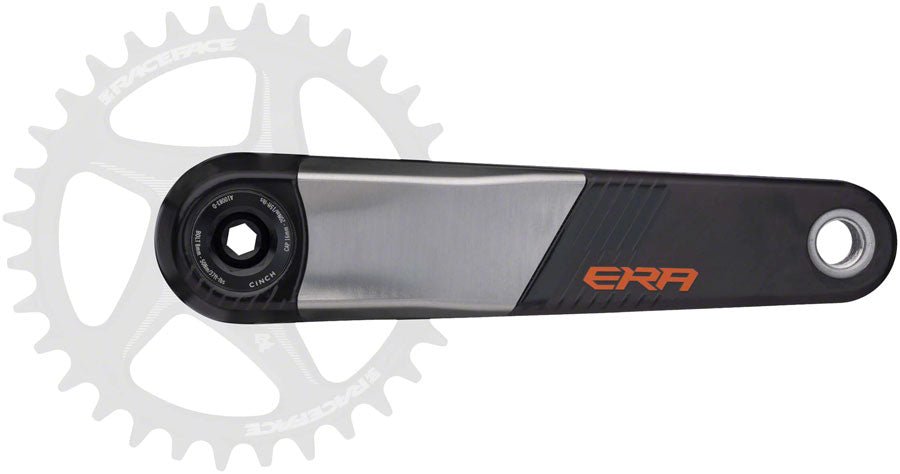 RaceFace ERA Carbon Crankset - 165mm Length - CINCH Interface - 136mm Spindle - Orange - The Lost Co. - Race Face - CK23ERA136ARM165P021 - 821973462219 -