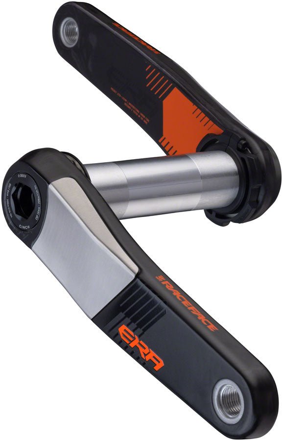 RaceFace ERA Carbon Crankset - 170mm Length - CINCH Interface - 136mm Spindle - Orange - The Lost Co. - Race Face - CK23ERA136ARM170P021 - 821973462264 -