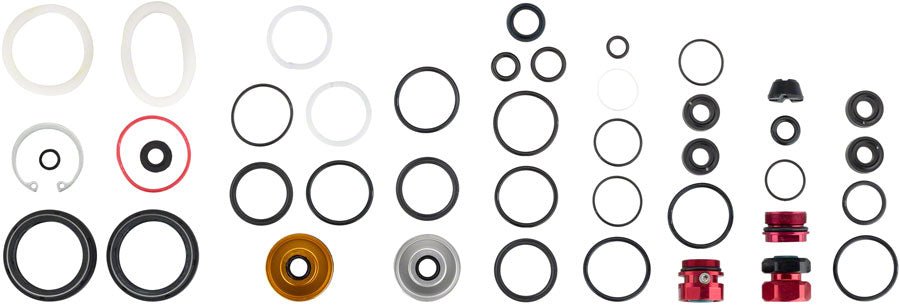 RockShox Fork Service Kit - 200 Hours/1 Year - ZEB Base / Select / Select+ / Ultimate 2021+ - Generation - A - The Lost Co. - RockShox - 00.4318.025.218 - 710845906121 -