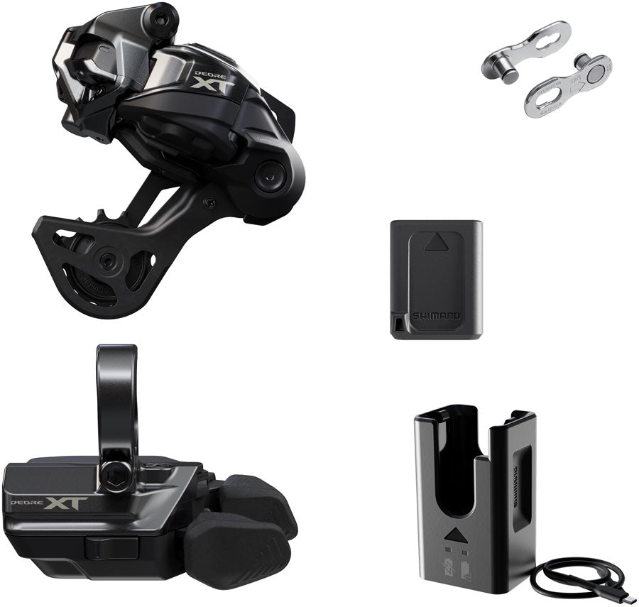 Shimano Deore XT M8250 Di2 Wireless Upgrade Kit - GS Rear Derailleur, R Shifter - The Lost Co. - Shimano - IGPM8250UPG07 - 192790928210 -