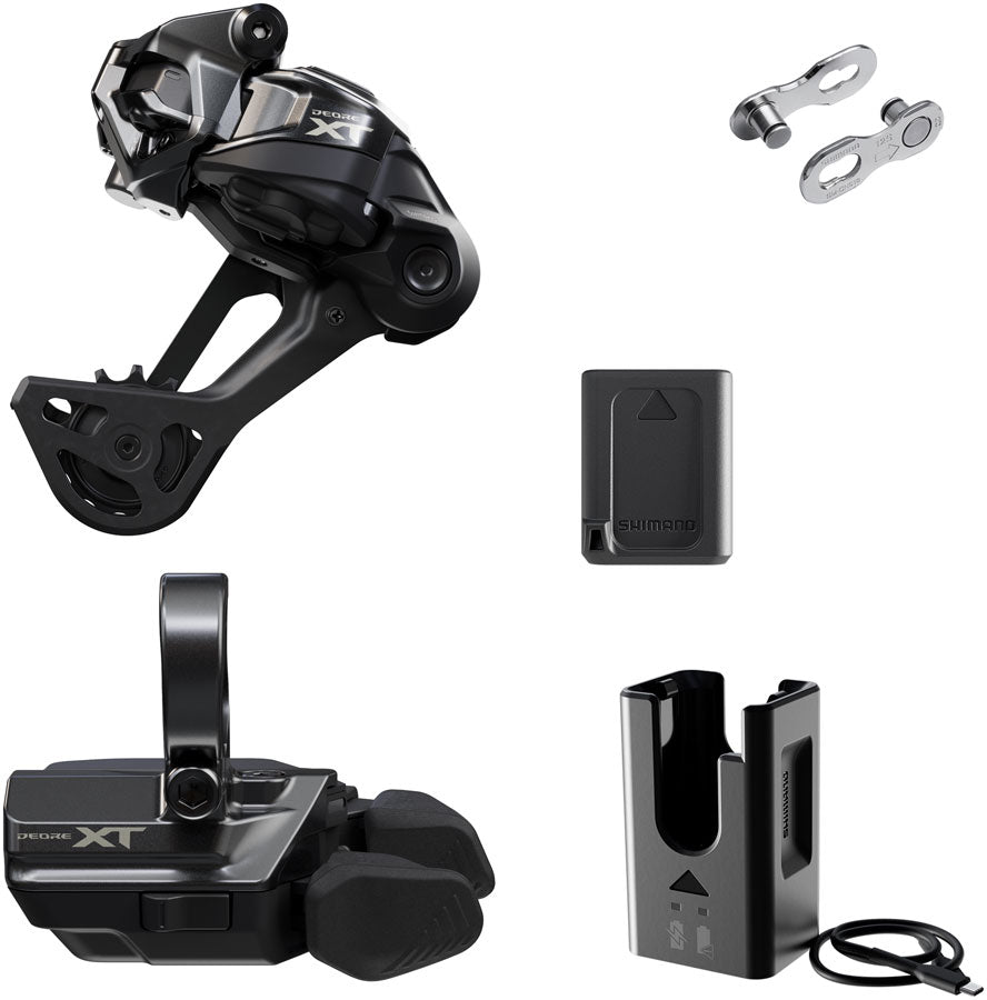 Shimano Deore XT M8250 Di2 Wireless Upgrade Kit - SGS Rear Derailleur, R Shifter - The Lost Co. - Shimano - IGPM8250UPG05 - 192790928029 -