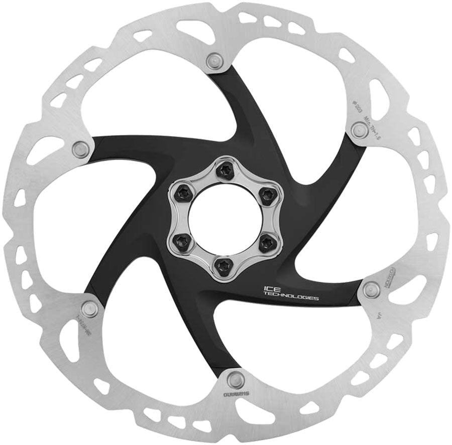Shimano Deore XT SM-RT86-L Brake Rotor - 203mm - 6 Bolt - The Lost Co. - Shimano - ESMRT86L2 - 192790818108 -