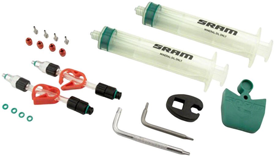 SRAM Standard Mineral Oil Bleed Kit - Oil Not Included - The Lost Co. - SRAM - 00.5318.031.007 - 710845905643 -